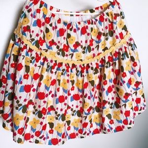 DownEast floral Print skirt